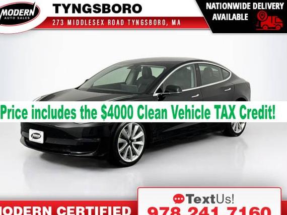 TESLA MODEL 3 2019 5YJ3E1EB5KF186749 image
